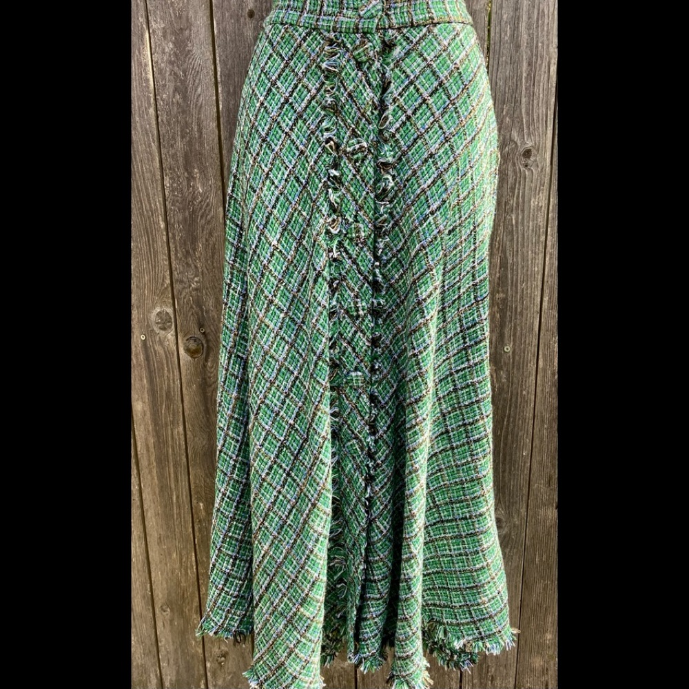 Zara Tweed Maxi Skirt, sz XS